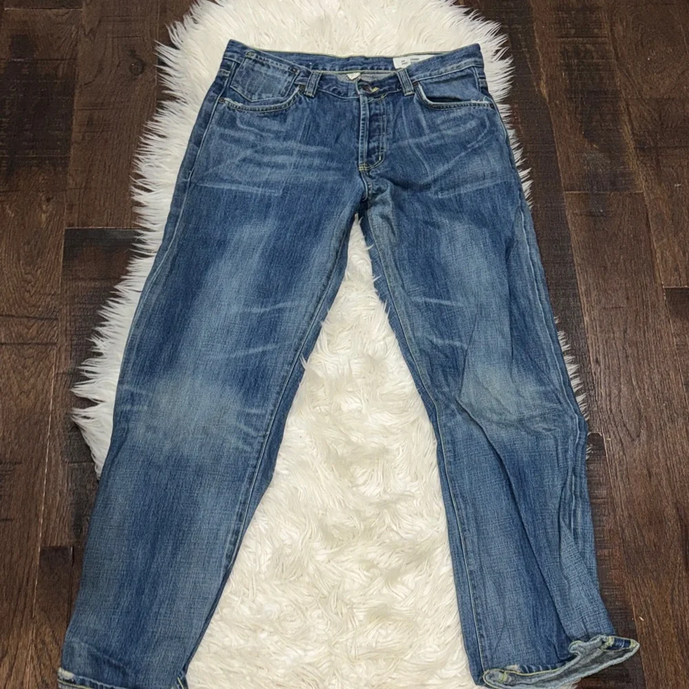 Classic Men's Blue Denim Jeans